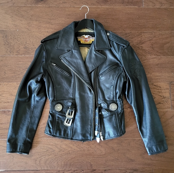 Harley-Davidson Jackets & Blazers - Women's Vintage Harley Davidson